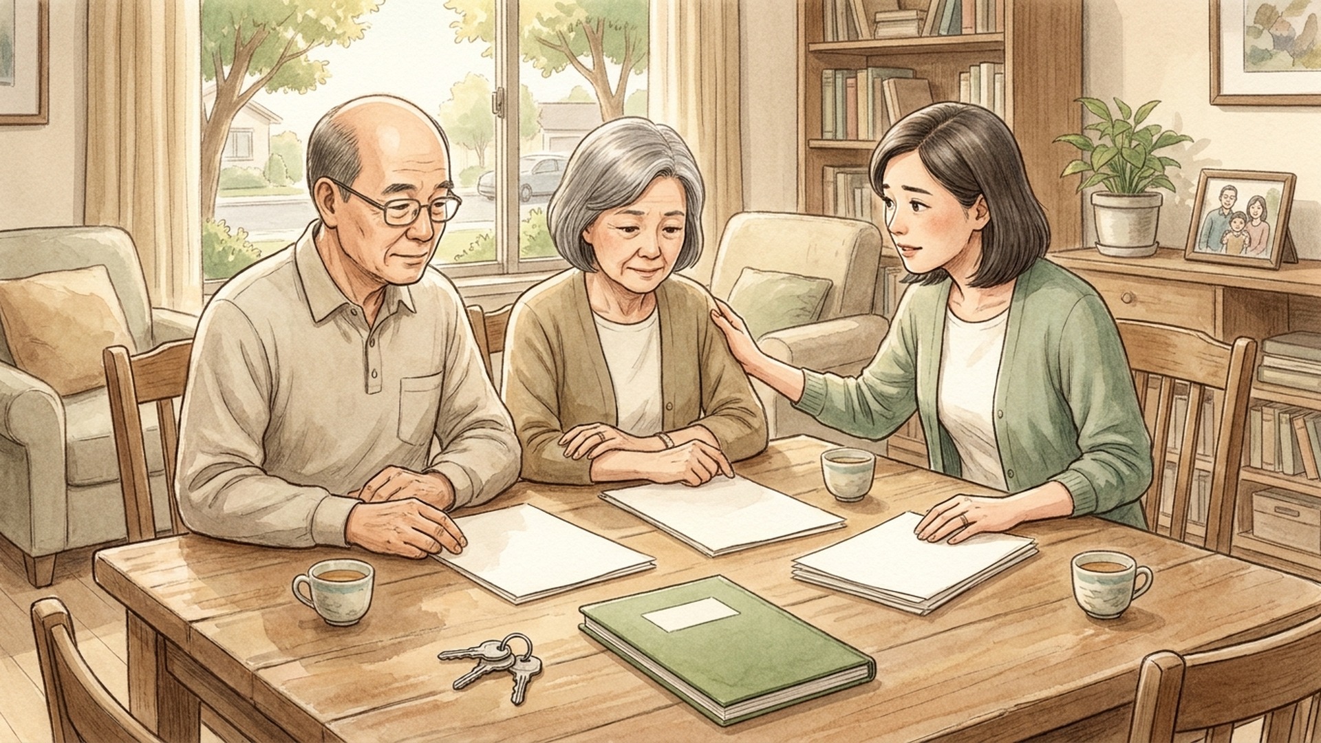 有房子、有存款，為什麼還是焦慮？一對夫妻的安養課：真正要守住的，不只是錢