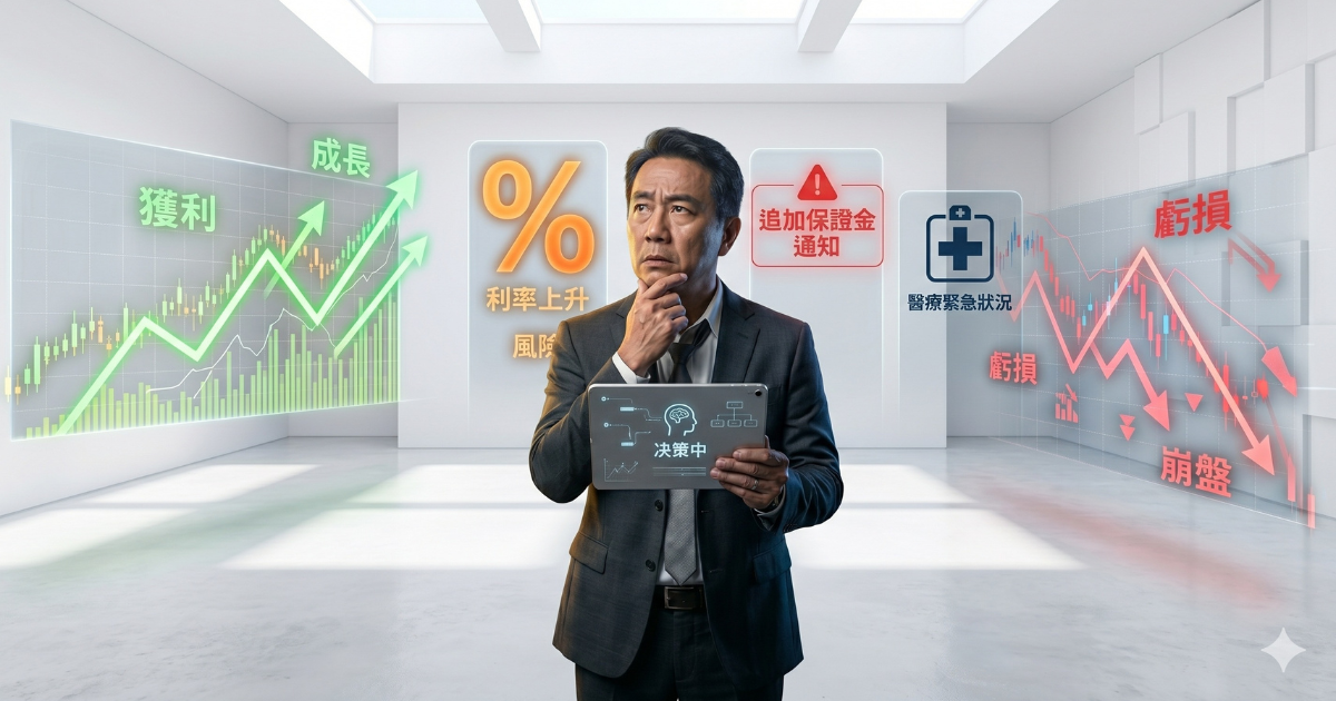 中高齡族群運用槓桿準備退休金？先做完這 3 個壓力測試再說